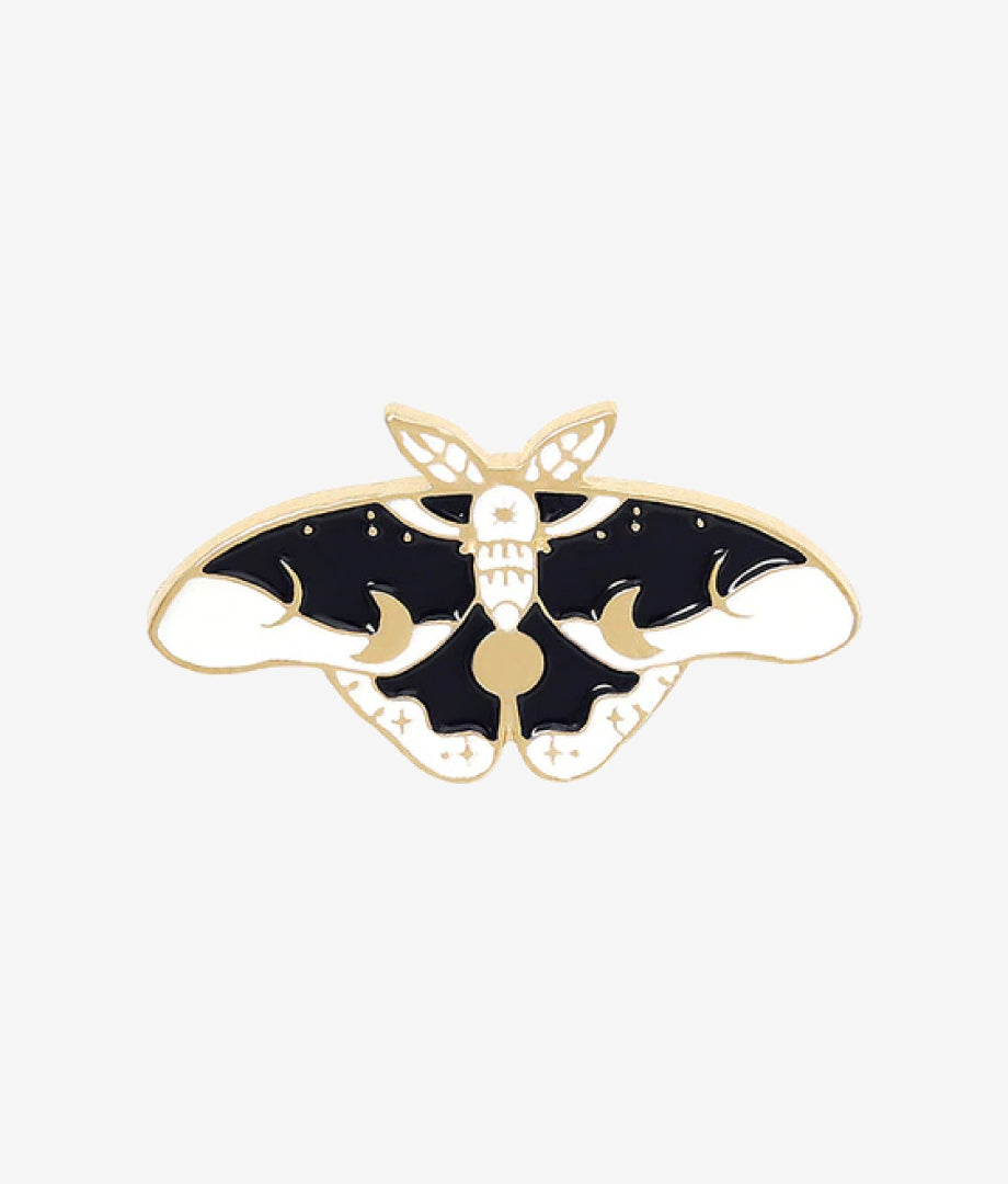 Pin Metalic Moon Moth