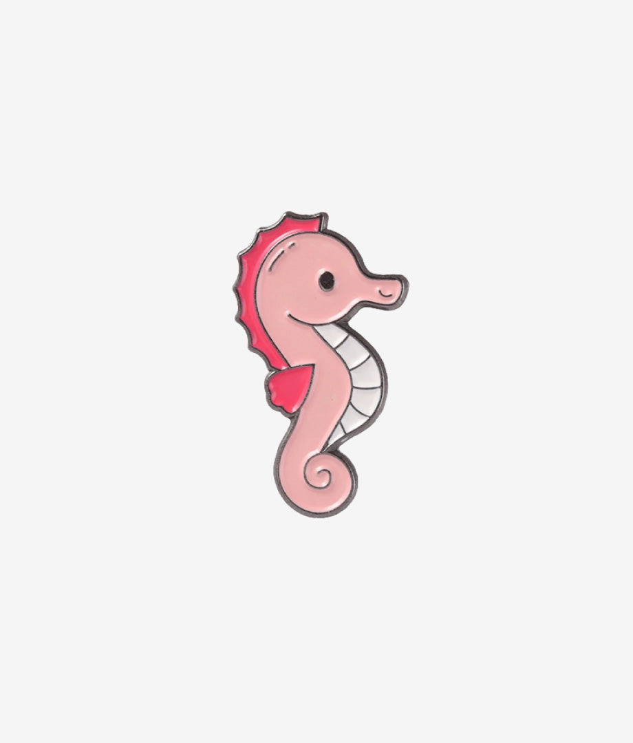 Pin Metalic Seahorse